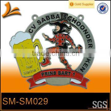 SM-SM029 custom made cast metal cartoon medallions