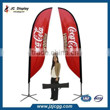 Outdoor Advertising Flying Banner Shark Shape