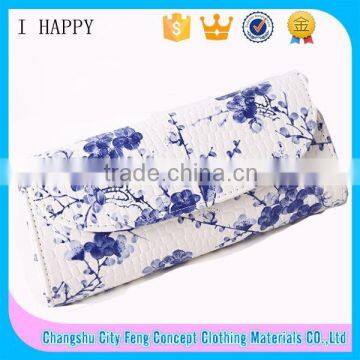 Porcelain Ethnic Style Clutch Bag for Elegant Ladies