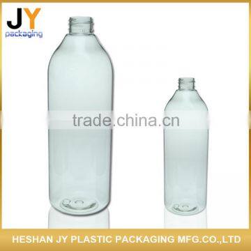 Hot selling 750ml 250ml empty lotion pump bottle plastic shampoo bottle PET plastic bottle