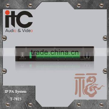 ITC T-7823 Expandable 30 Channel IP Based PA System Voice Alarm photo-2