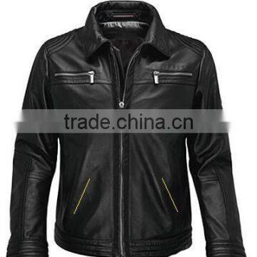 Latest Custom Design Ladies Leather Bike Jacket, Genuine Leather Fashion Jacket