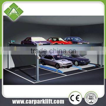 Multi-level puzzle car parking lift system