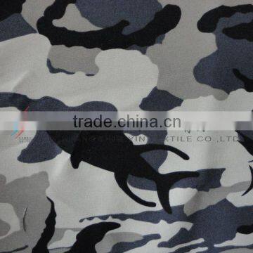 twill sanded peach skin camouflage fabric for hunting