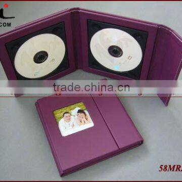 Wedding CD/DVD Cases Leather CD/DVD Cases,wedding dvd leather case