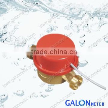 Single jet vane wheel dry type water meter