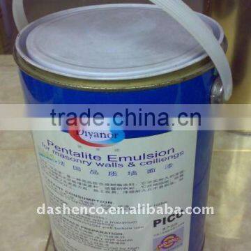 5L round metal paint can