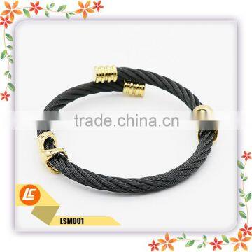 Black 2016 Popular Metalic Stainless Steel Bracelet in Style photo-2