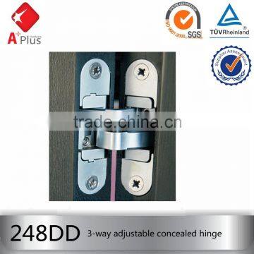 3-way adjustable wooden door concealed hinge