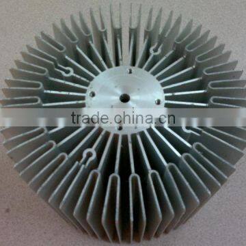 Square Industrial aluminum heat sink profile/ radiator