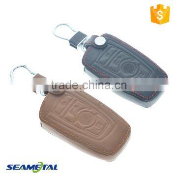 Car Key Cover Case For BMW 1 2 3 4 6 7 Series X3 X4 M3 M4 M5 M6 GT 7 Series Black Smart Auto Accessories