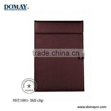 PU leather Restaurant and hotel bill holder