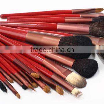 Superior Quality Crocodile Pattern 15pcs Red Up Brushes photo-3
