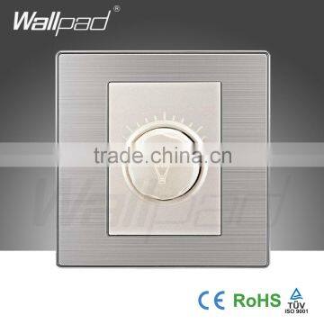 2015 China Hot Sale Wholesaler Wallpad Luxury Wall Light Switch Panel Dimmer photo-2