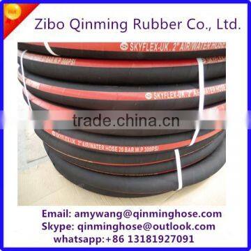 black nylon braid cloth covered epdm hose