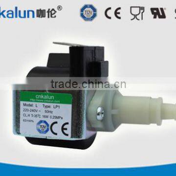 LP1 Disco smoke machine's plastic solenoid pump, low pressure low volume