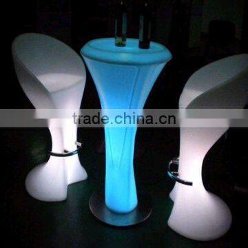 Led bar cube table LED furniture led chair and table