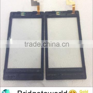 Replacement Front Glass Panel with flex cable For Nokia N520