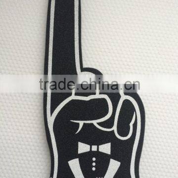 black finger Popular Giant Cheering EVA/Sponge Foam Finger Foam Hand foam hand finger foam hand grip