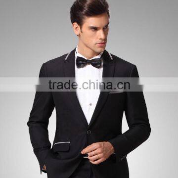 2 Piece Tailor Made Men Suits Slim Fit Wedding Suits For Men photo-4