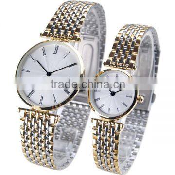 YB luxury unisex watch lovely couple watch stainless sreel watch