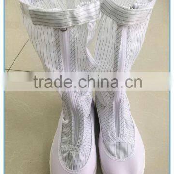 JR-0051 PVC leather upper PU outsole anti-static cleanroom shoes