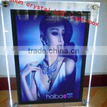 frameless led acrylic light box