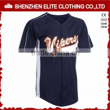 cheap blank custom made pinstripe baseball jersey wholesale