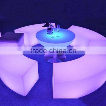 Plastic Rotational Molding LED Bar Chairs