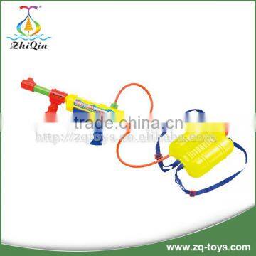 Summer plastic water gun toy with bag