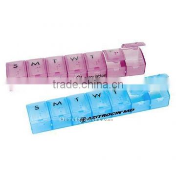 Pill Box - Portable Daily Pill Dispenser