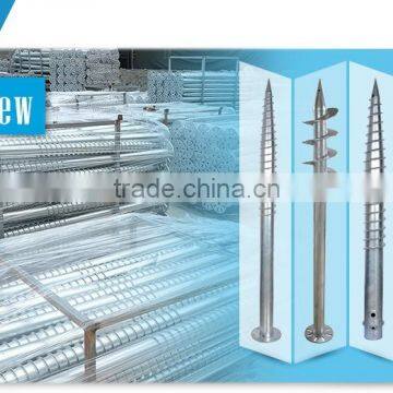 pv solar ground solar mount bracket aluminum racking system ground screws for solar mounting