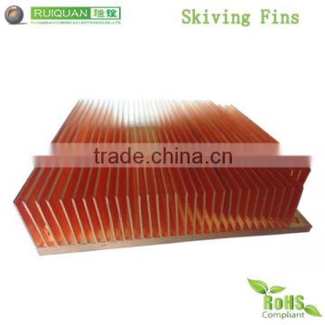 VGA heatsink skiving fins made of Al6063-T5 with Rohs certificate