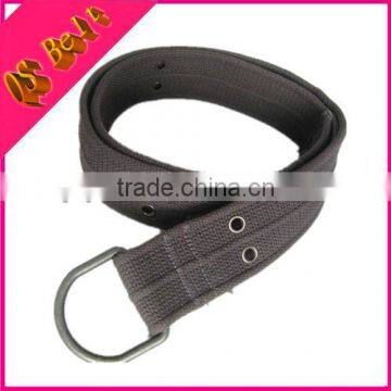 2014 new style cotton fabric canvas woven belt/military cotton woven belt