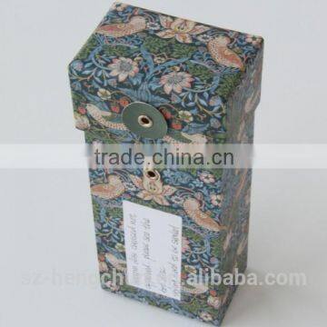 Flower pattern Chinese style customized perfume box