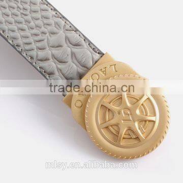 Custom Mens Genuine Spanish Leather Belt Mens Designer Belts photo-2