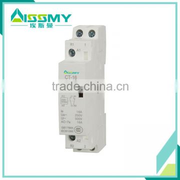 High quality 2NO 16A Telemecanique Mini household ac contactor in China