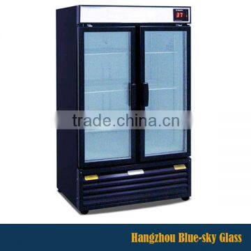 LT 4mm high quality low price standard custom size refrigerator tempered glass panel