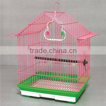Travel Wirte Bird Cage Portable Bird Cage Pink B101