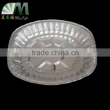 A06 microwave oven available disposable aluminum foil container for rosating pan turkey tray