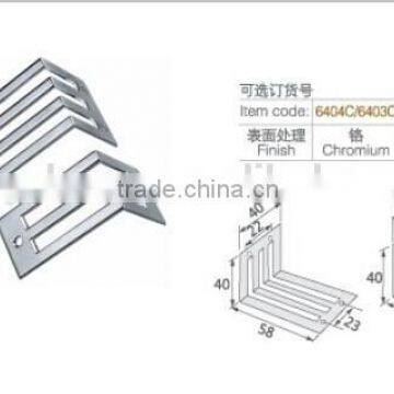 China Longcharm Supplier Arc-shaped GB Zinc Alloy Metal Angle Bracket photo-2
