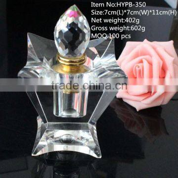 Newest Fashionable Crystal Perfume Wedding Gift Bottle