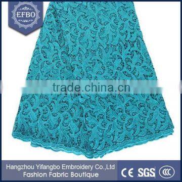 Discount price china handcraft embroidery african cord guipure lace fabric