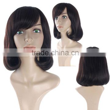 heat resistant fiber wig