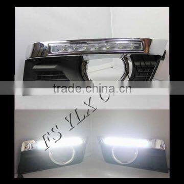 LED DRL Driving Daytime Running Day Fog Lamp Light Turn Signal For cadillac SRX drl led headlight lamp