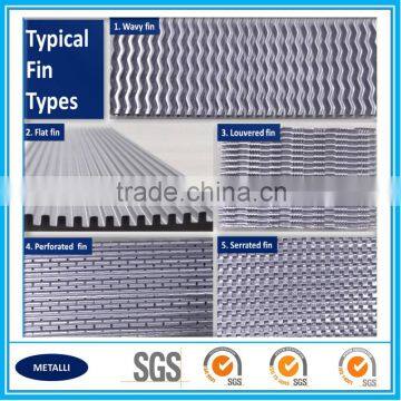 plate aluminum fin