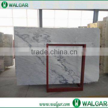 Good quality polished mountain white marble slab for sale