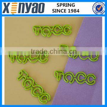hight quality promotional gifts custom logo metal letter shape paper clips                        
                                                Quality Choice