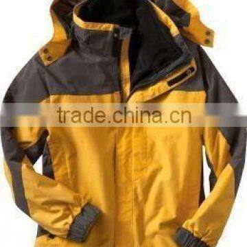 Mens detachable hoody garment