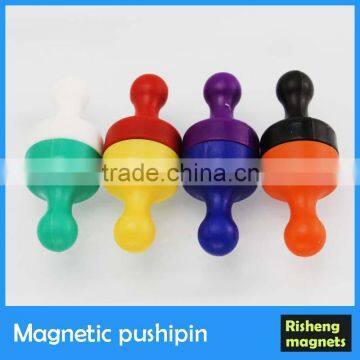 Neodymium Magnetic pushpin Push pin Magnets for Whiteboard or Fridge